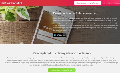 relatieplanet website